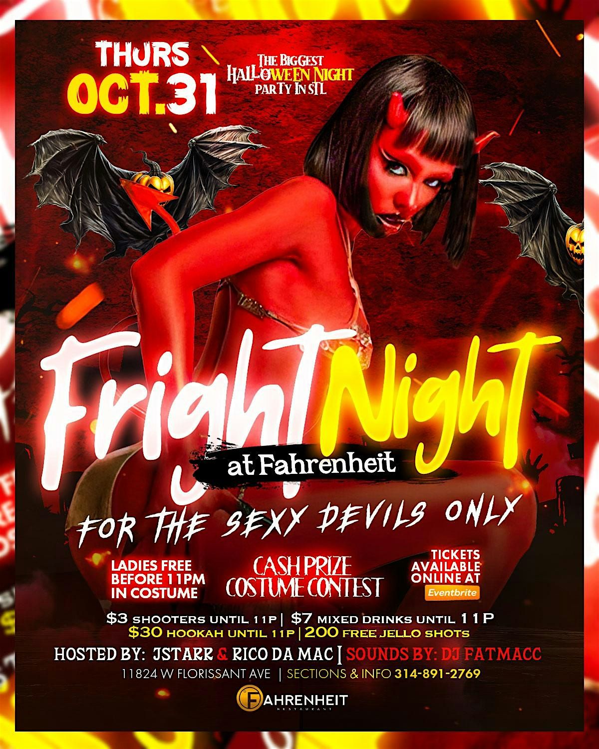 Fright Night at Fahrenheit: Sexy Devils Only