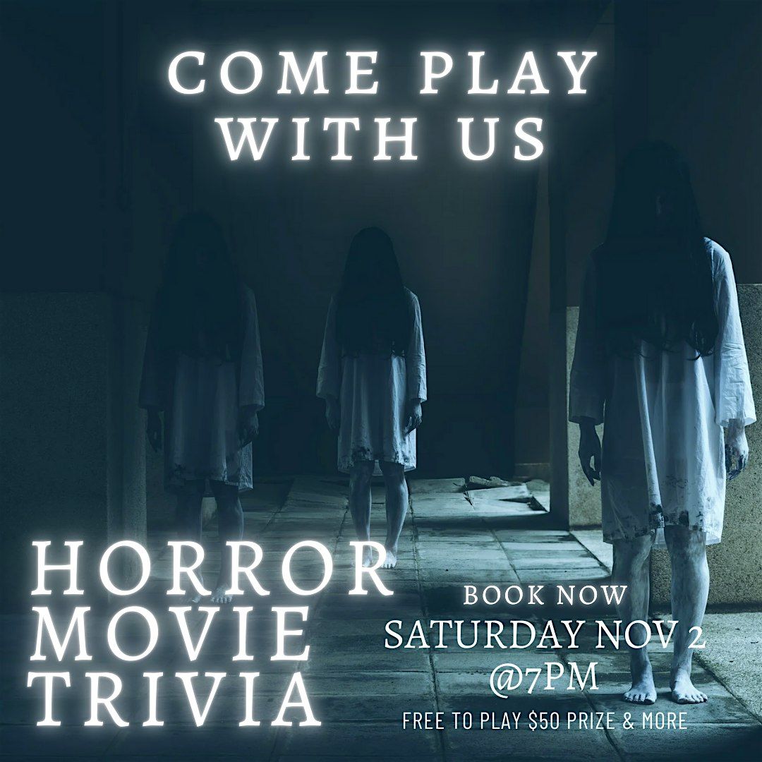 Horror Movie Theme Trivia Night