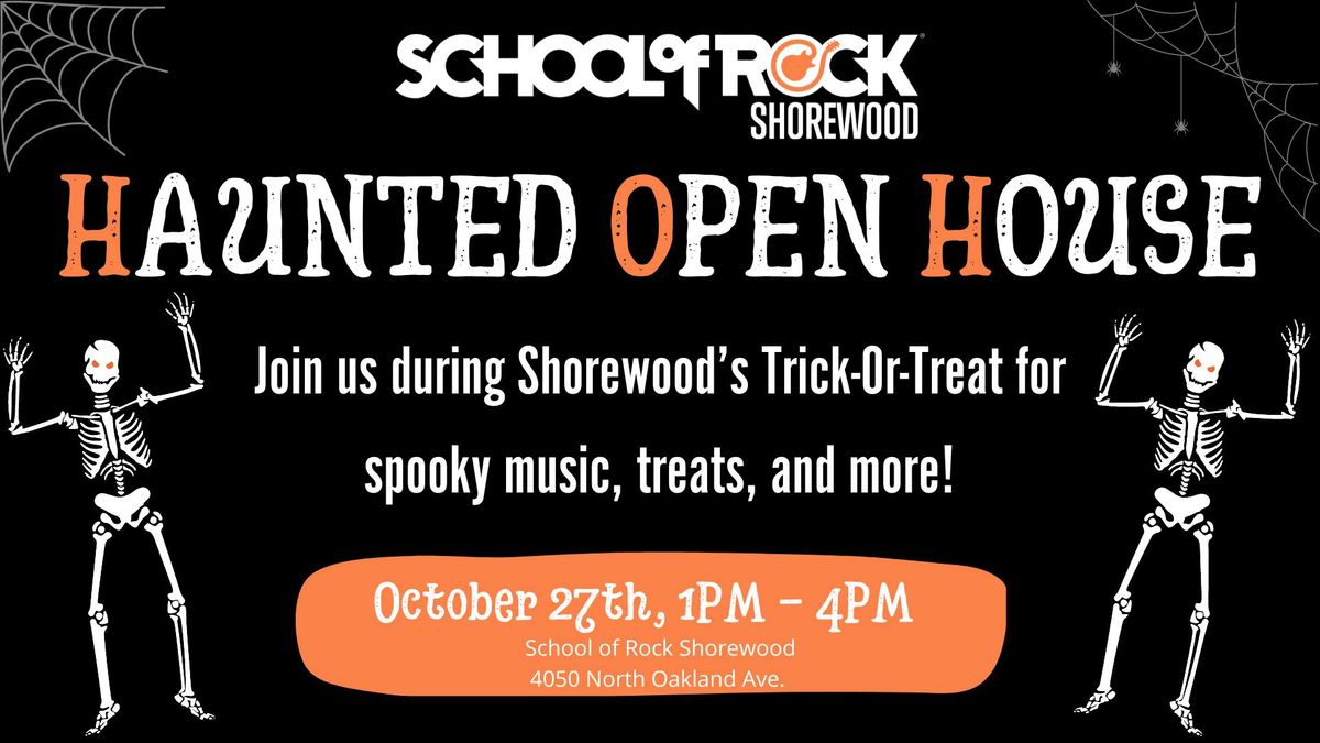 Haunted Open House at SOR Shorewood