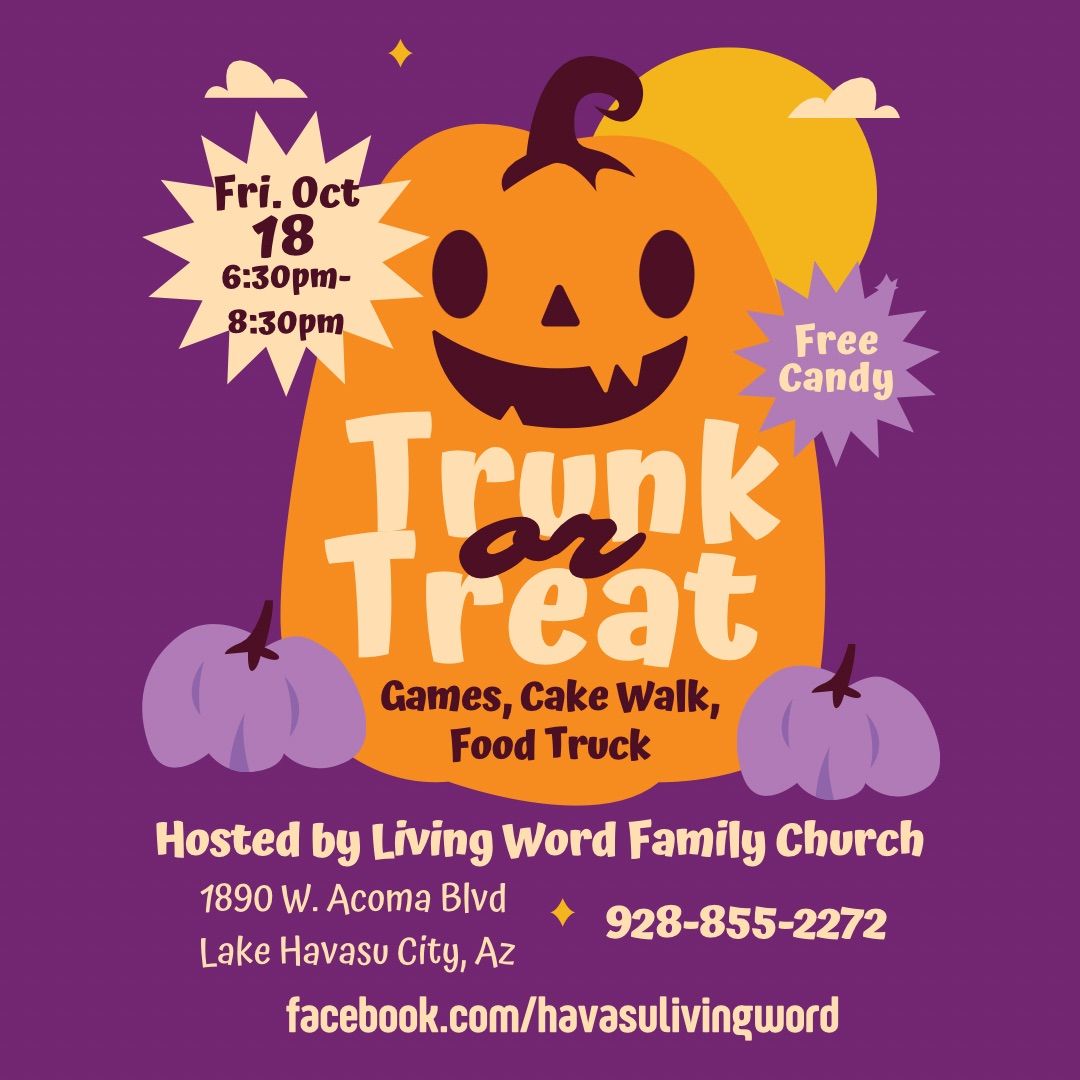 \ud83c\udf83Trunk or Treat at Living Word!