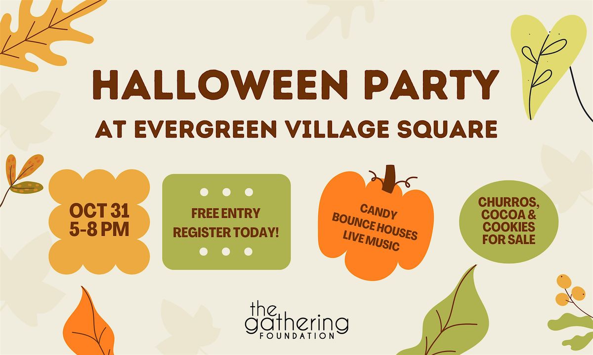 Halloween Party @ Evergreen Village Square