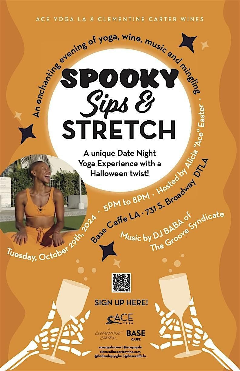 Spooky Sips & Stretch.