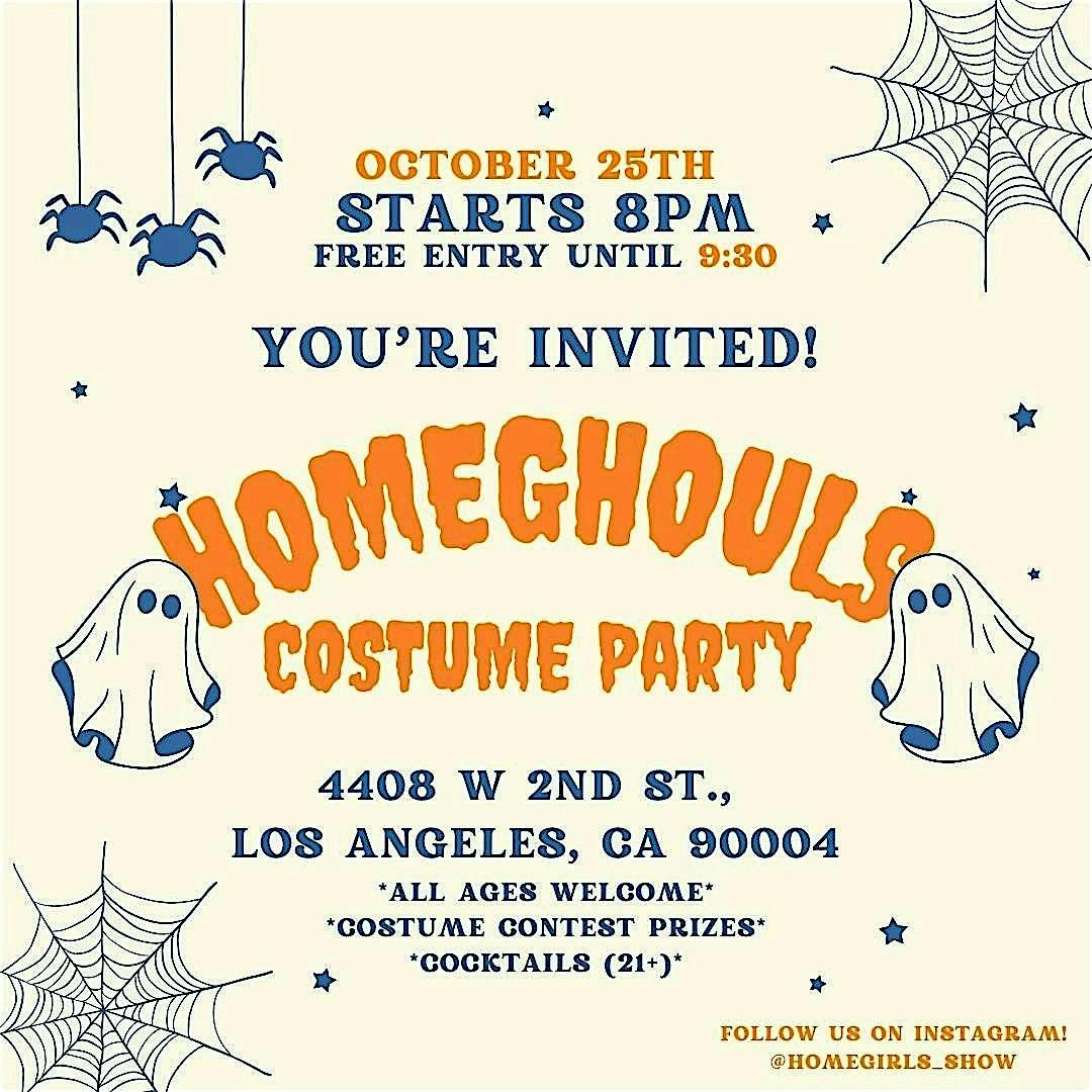 HOMEGHOULS COSTUME PARTY