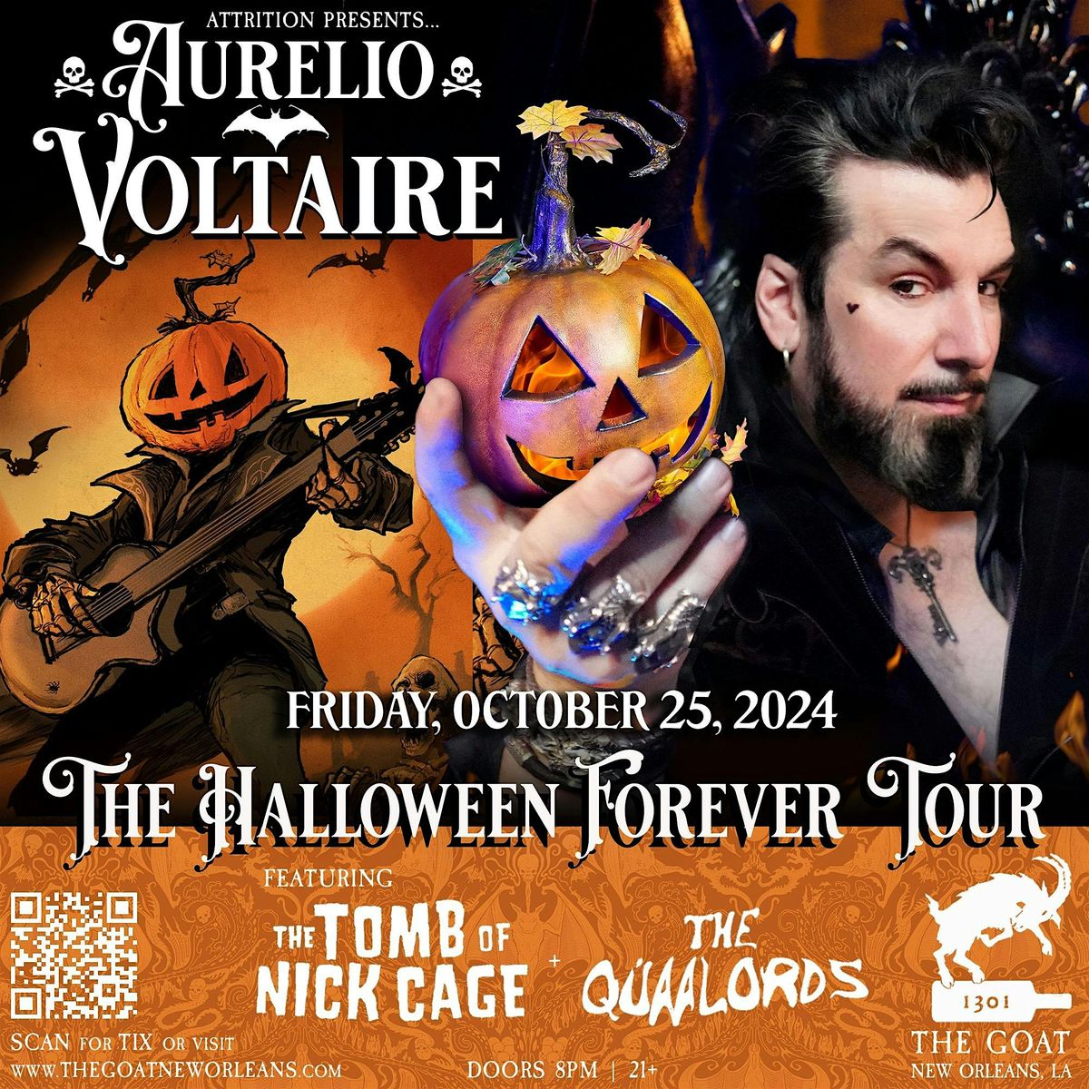 Attrition Presents: Aurelio Voltaire \/\/ Tomb Of Nick Cage \/\/ The Quaalords