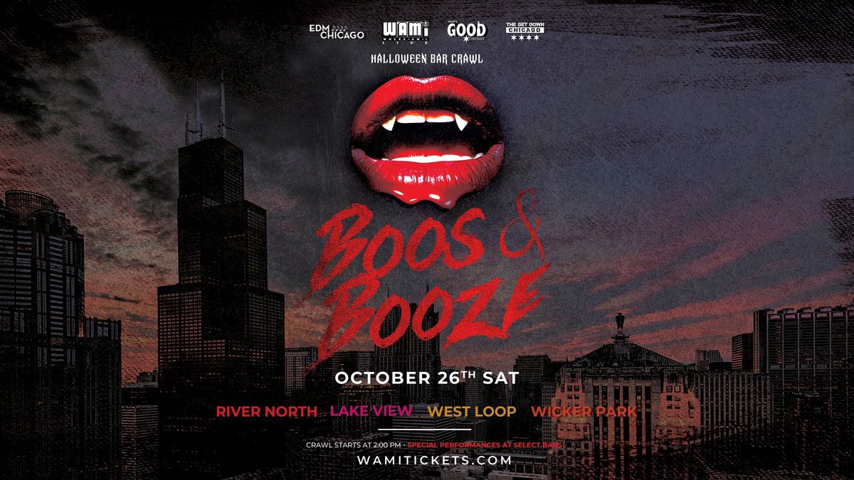 The Boos & Booze Chicago Halloween Bar Crawls