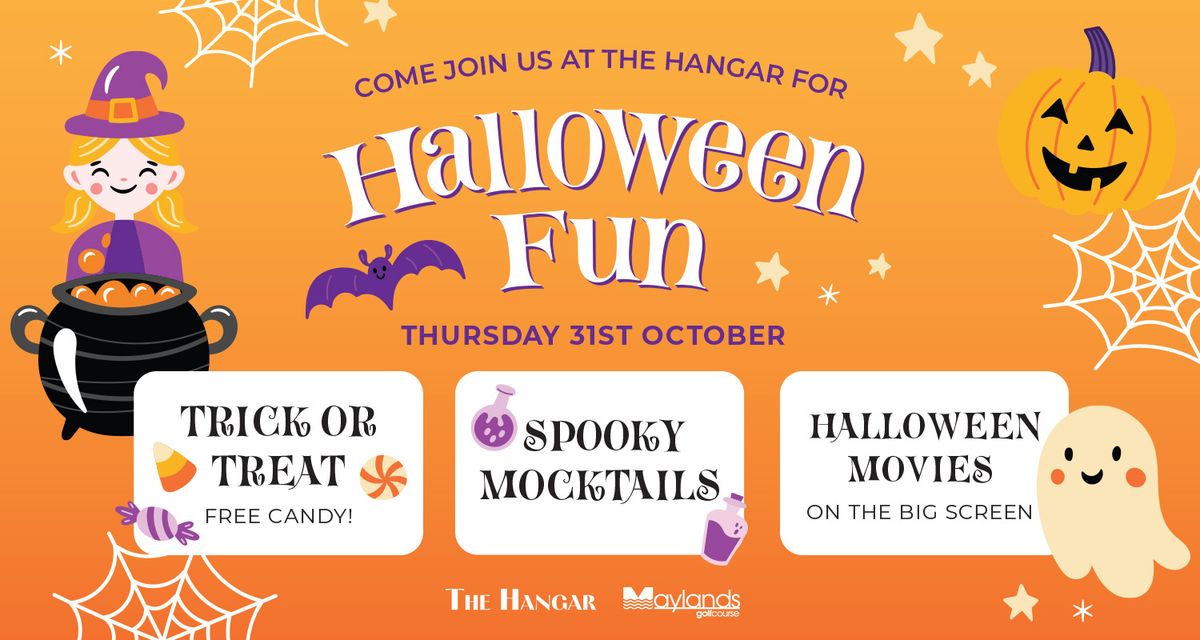 Halloween Fun at The HANGAR Maylands Golf Course