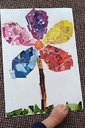 Lesson 2: Using Recycled Materials for Collage 