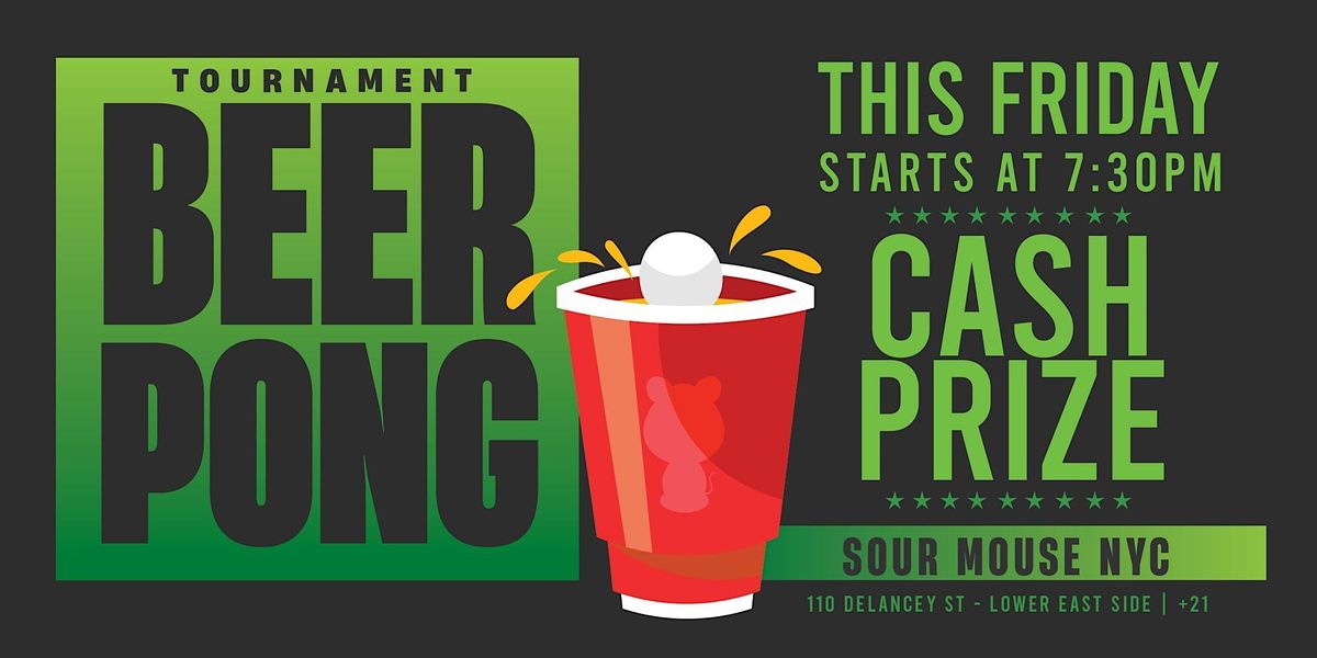 Halloween | Beer Pong Tournament and Party | Cash Prize!