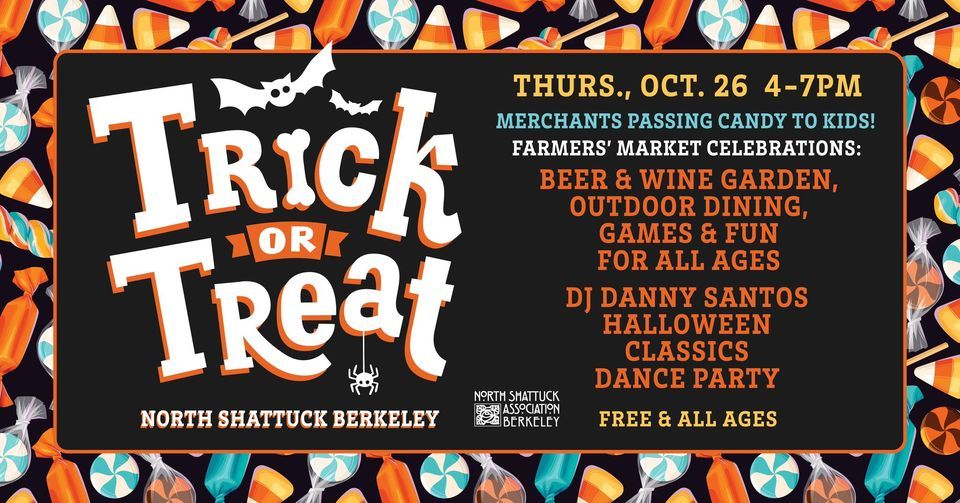 Halloween in North Berkeley North Shattuck Berkeley October 26 to