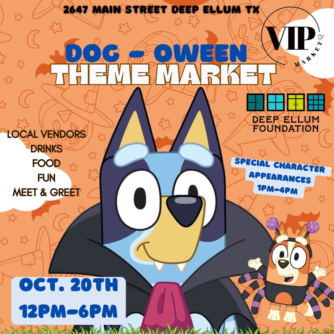 Bluey Halloween Theme Market