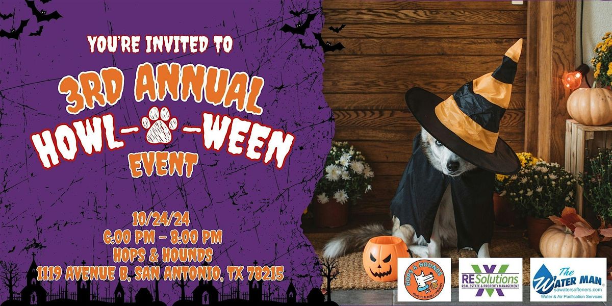 3rd Annual Howl-O-Ween Furr-ty!