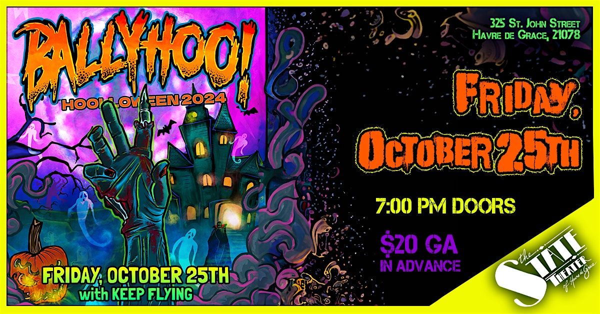 BALLYHOO! Hoolloween 2024 - NIGHT 1