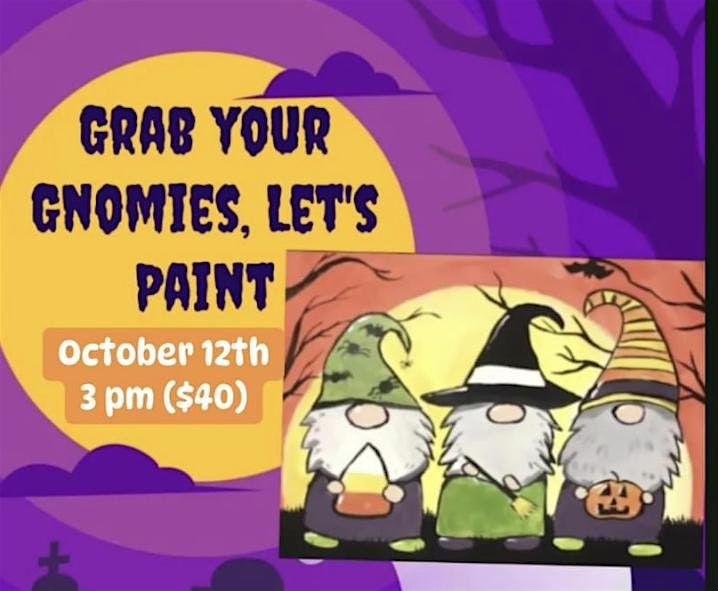 Halloween paint party