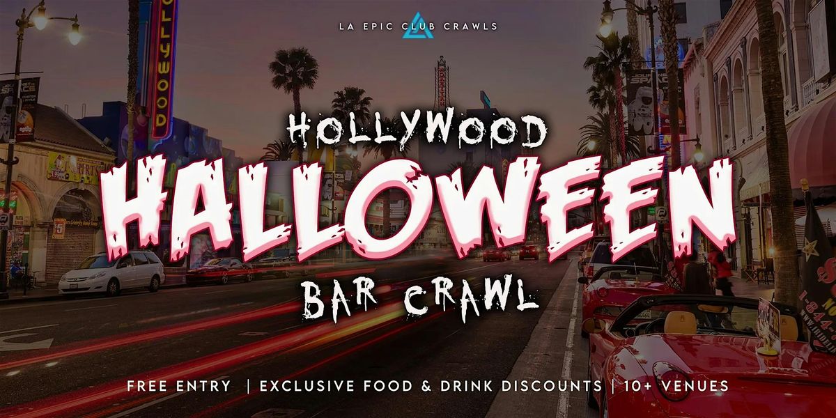 Halloween Hollywood Bar Crawl | Self-guided 2pm - 12pm