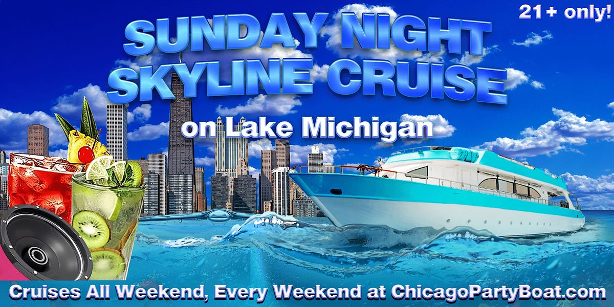 Sunday Night Cruise on Lake Michigan | 21+ | Live DJ | Full Bar