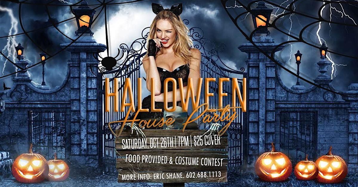 Huge Halloween House Party