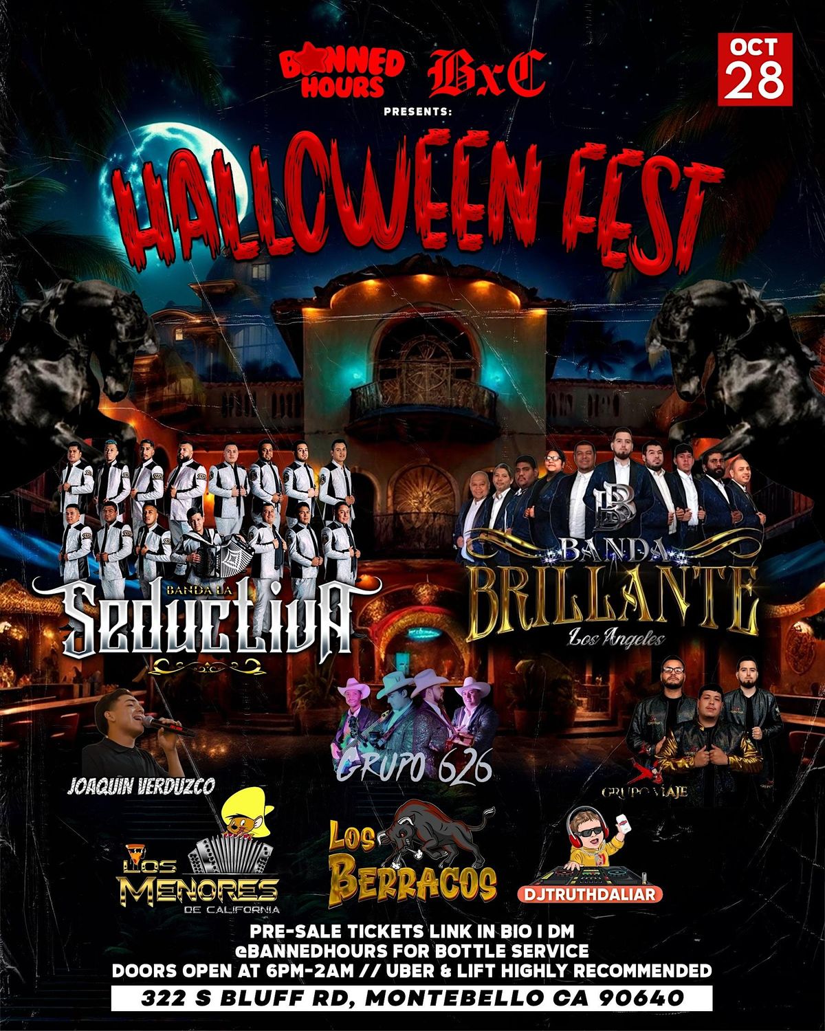 HALLOWEEN FEST 322 S Bluff Rd, Montebello, CA October 28 to October 29