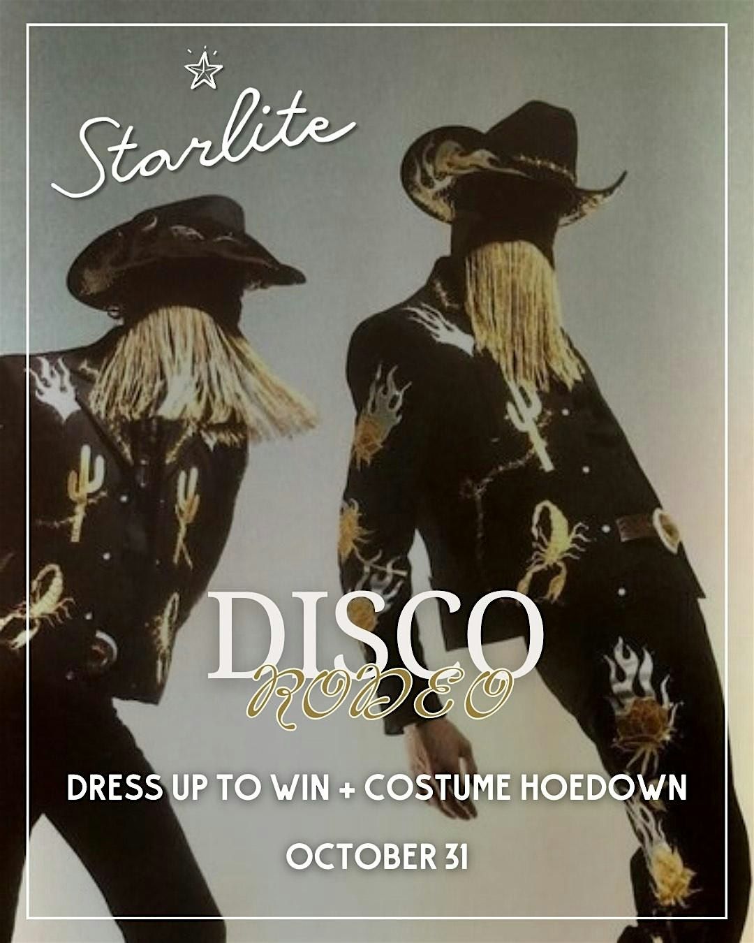 Starlite\u2019s Disco Rodeo | Halloween Costume Party