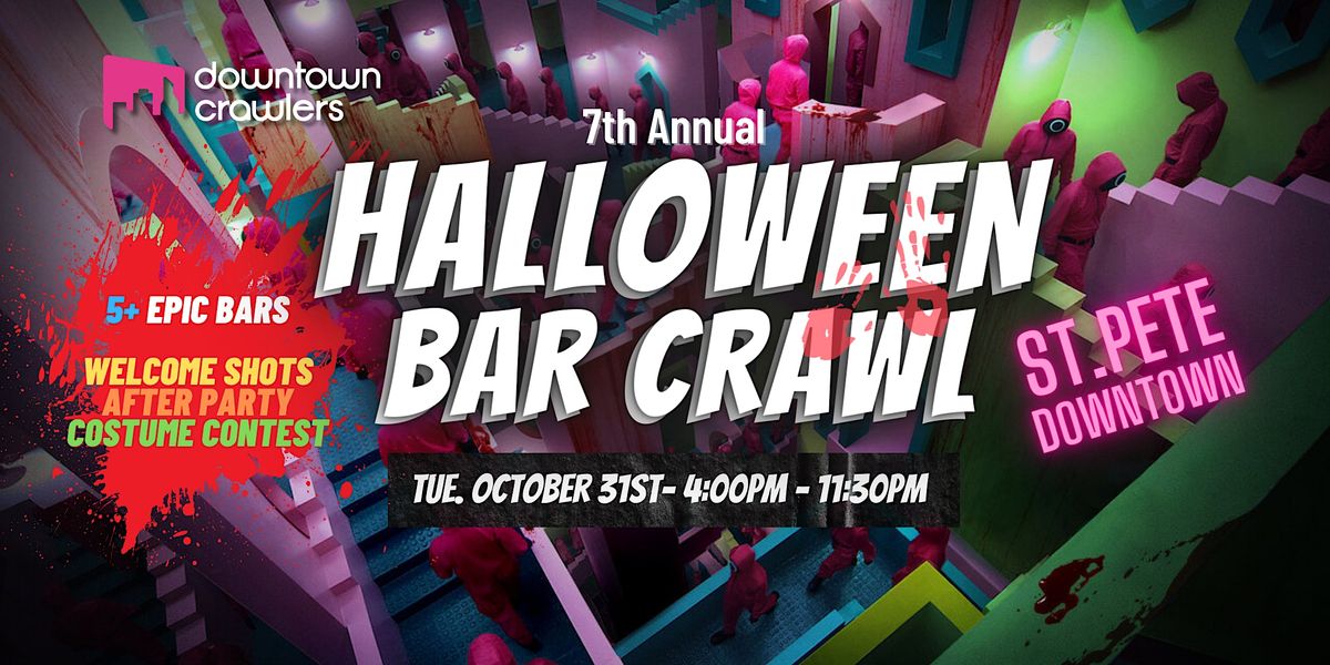 Halloween Bar Crawl 10/31 St.Pete (Downtown) Park & Rec DTSP, St