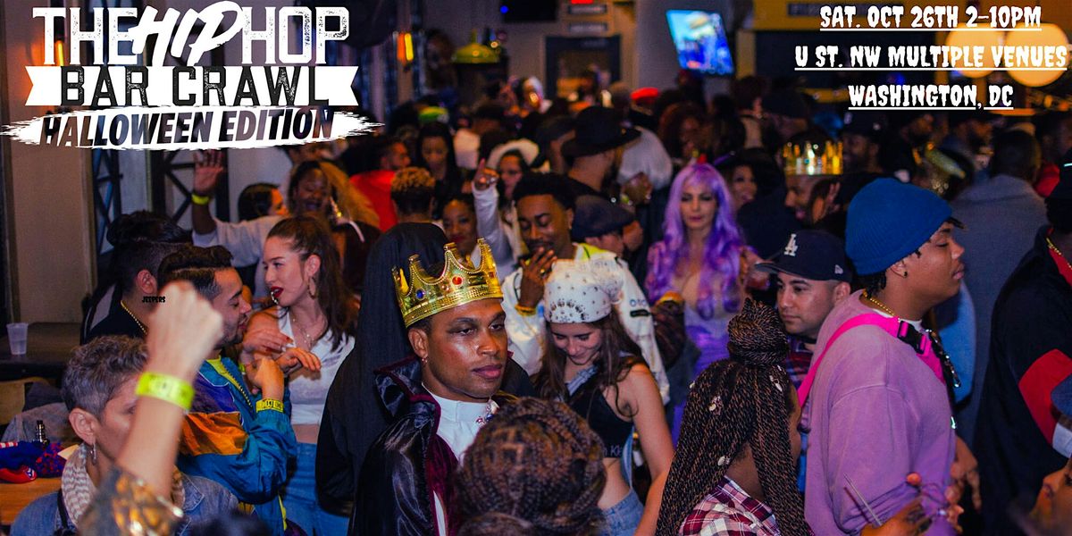 The Hip Hop Halloween Bar Crawl 10.26.24