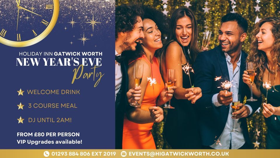 New Years Eve Party | Holiday Inn London Gatwick - Worth, Crawley, EN ...