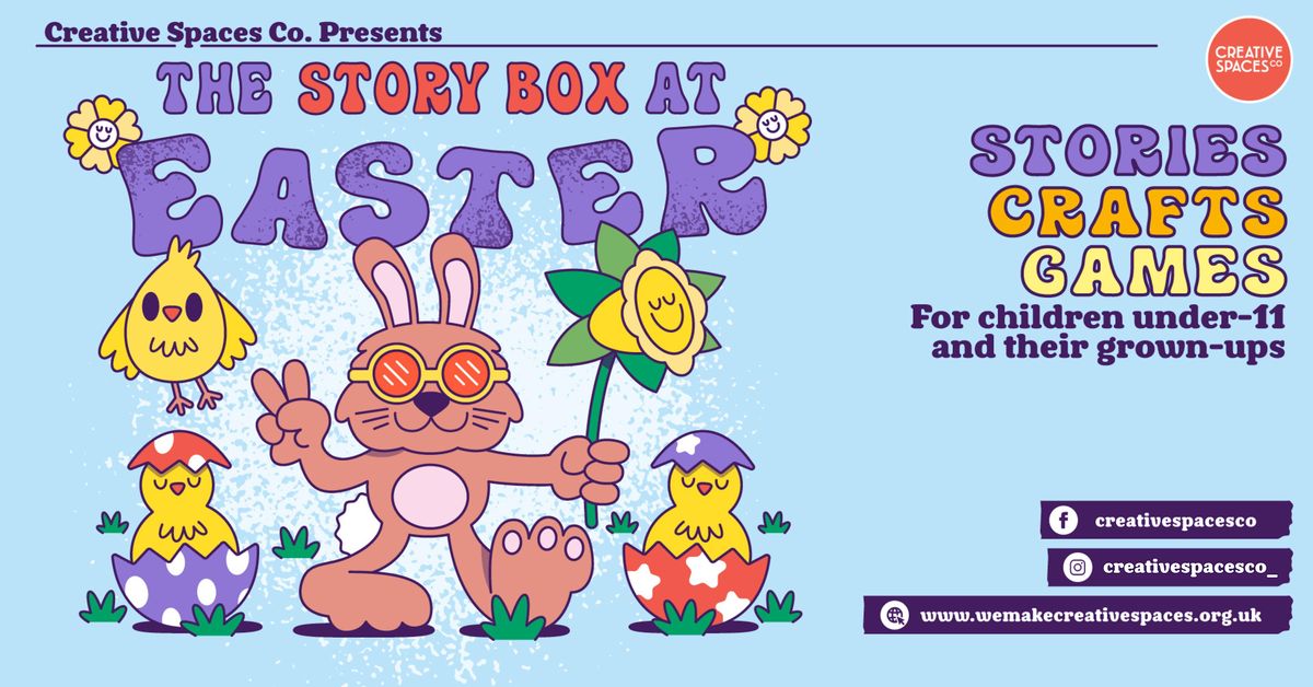 The Story Box at Easter in Toxteth Library