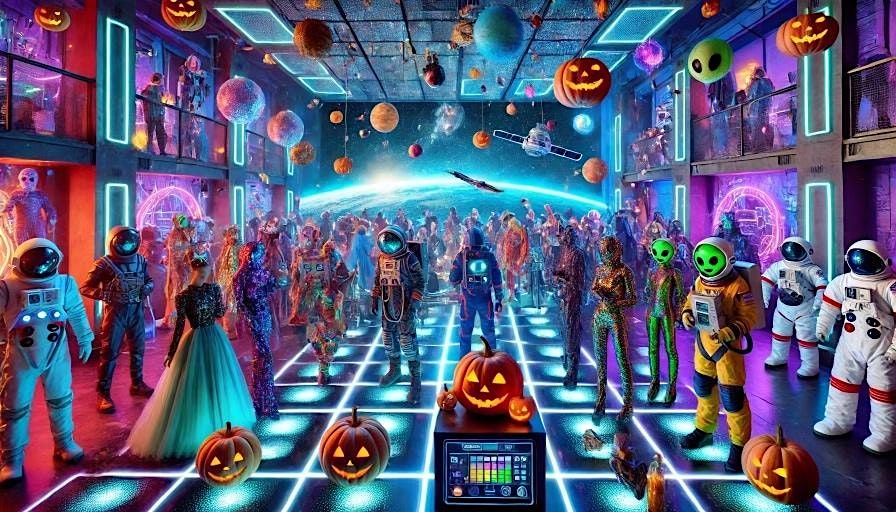 HALLOWEEN SPACE BALL!