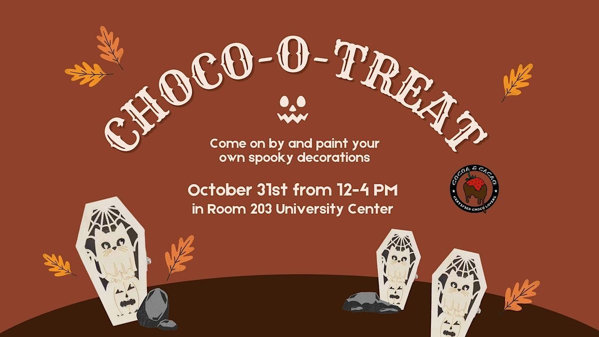 Cocoa & Cacao SSMU ChocoOTreat Halloween Painting! Students
