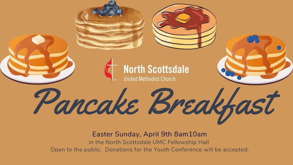 Pancake Breakfast on Easter Sunday