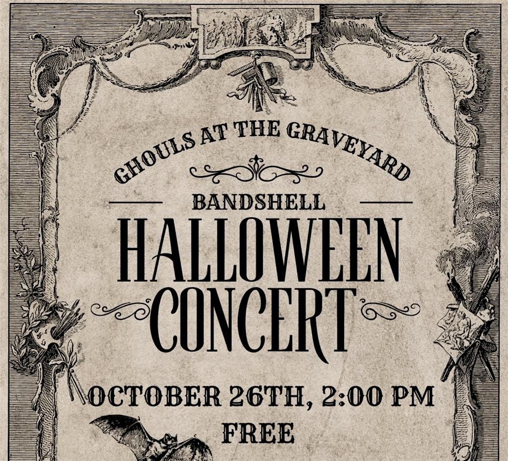 Ghouls at The Graveyard: George Seuffert Bandshell Forest Park