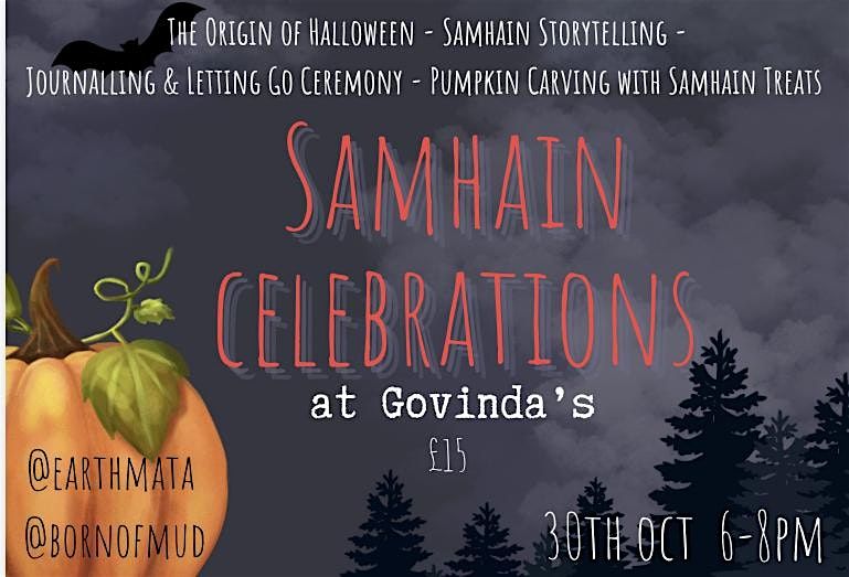 Samhain Celebrations - Swansea - Govinda\u2019s