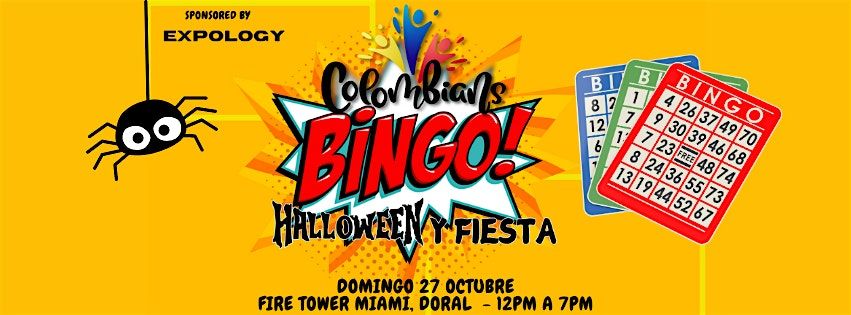 COLOMBIANS BINGO! Halloween y Fiesta