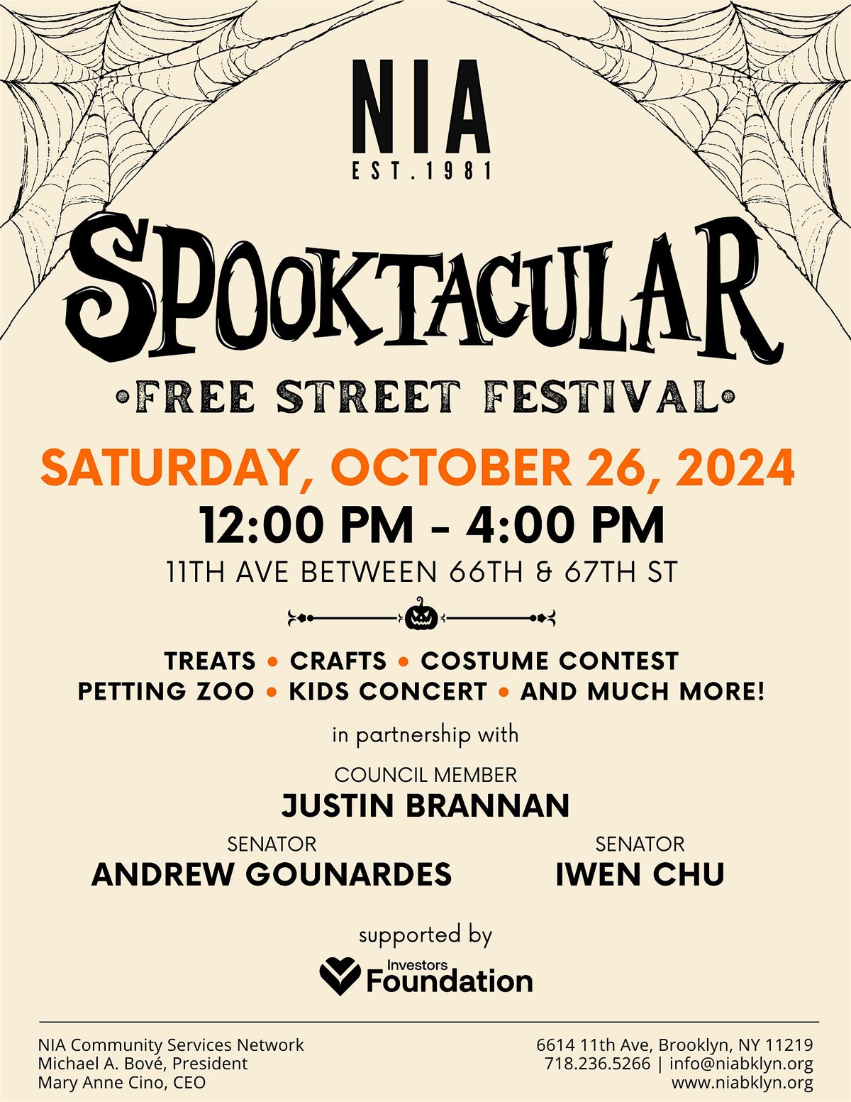 NIA Spooktacular