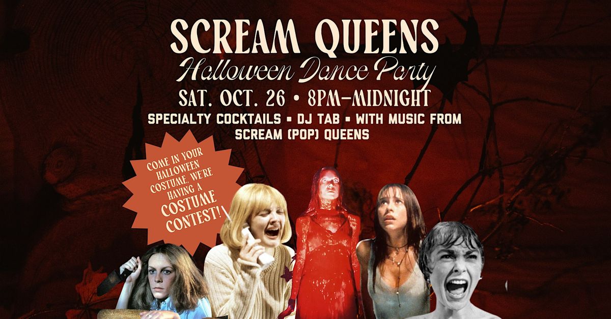 Scream Queens Halloween Dance Party @ Hidden Gem