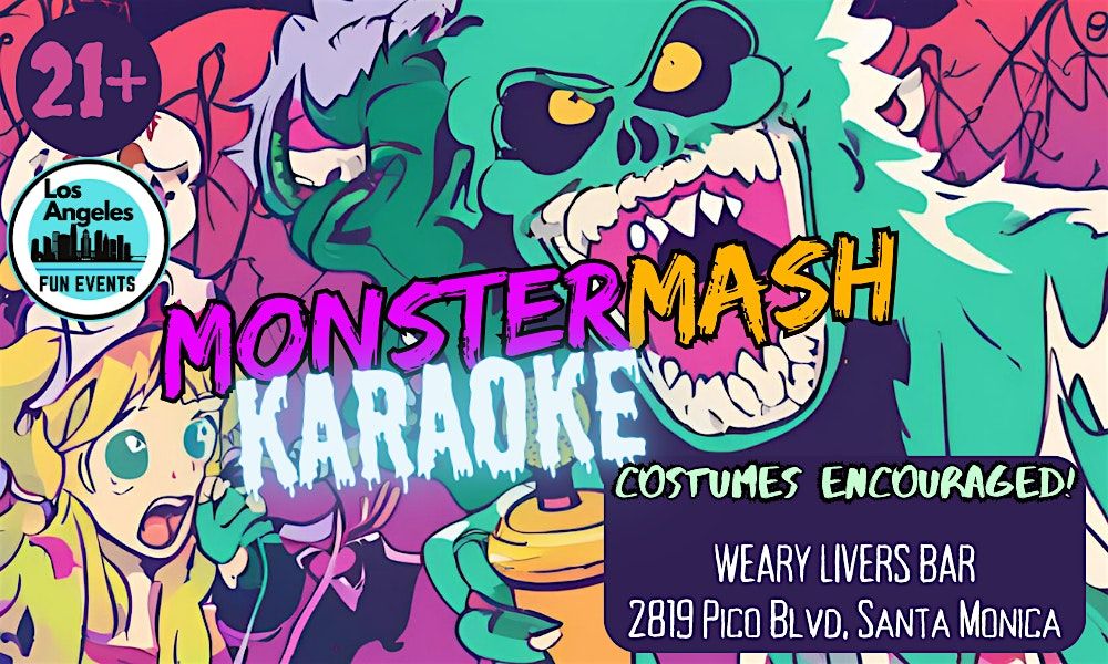 Monster Mash Karaoke Night