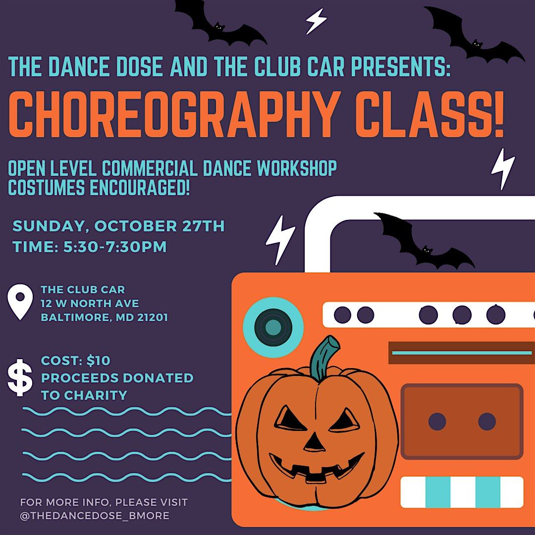 Halloween Choreography Dance Class