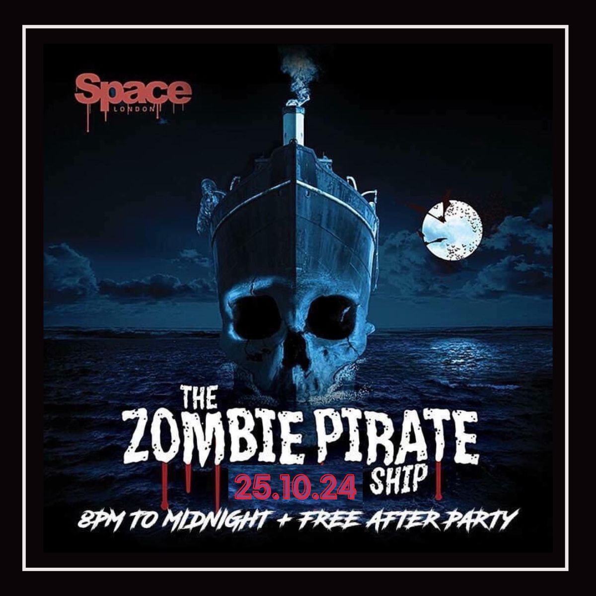 The Zombie Pirate Ship 1 The Ultimate Halloween Party + Zombie Ball secret after-party