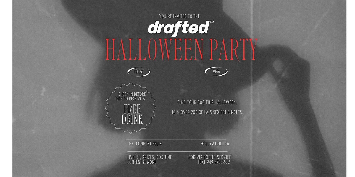 Drafted's Annual Halloween Party