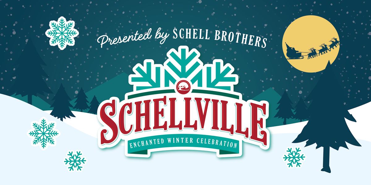 Schellville 2023 Enchanted Winter Celebration Behind Tanger Outlets