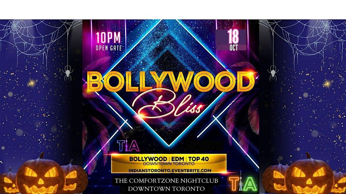 BOLLYWOOD BLISS - Biggest Halloween Party (Downtown Toronto)