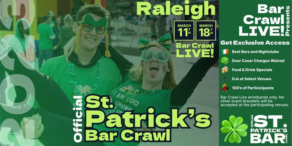 mardi gras bar crawl raleigh