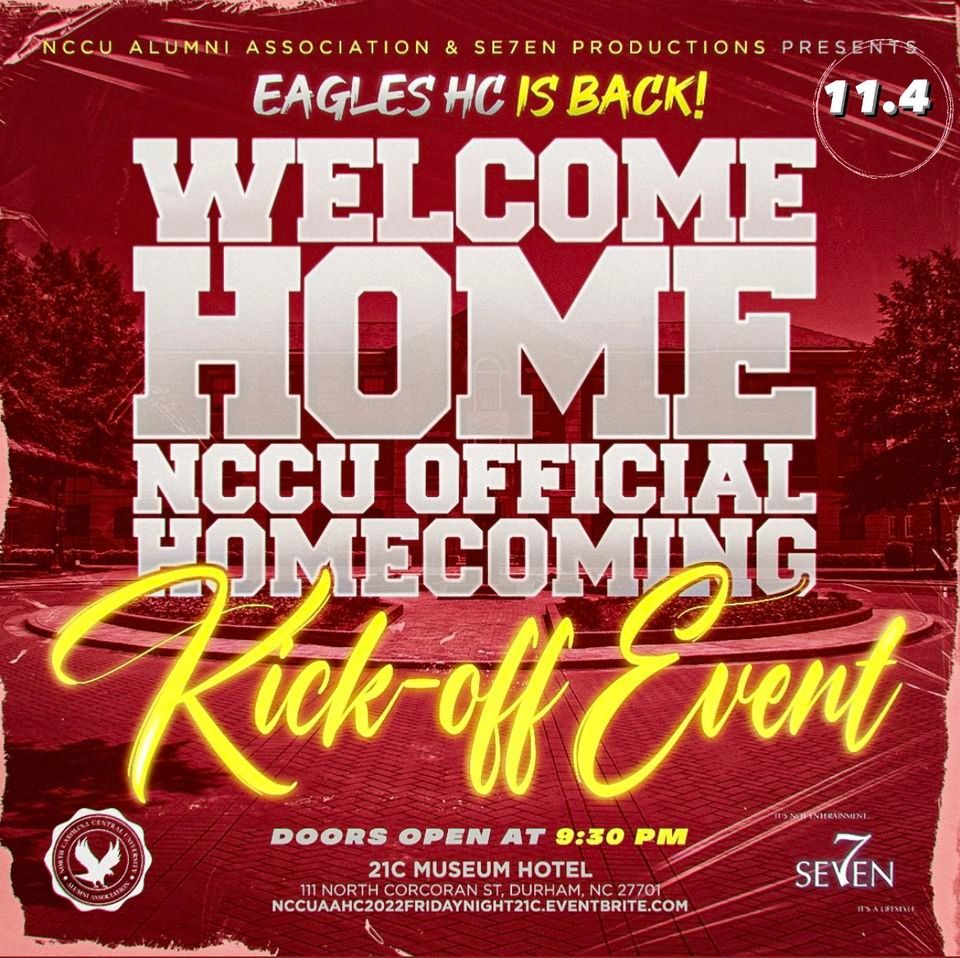 Home NCCU Official Kickoff Event 21c Museum Hotel