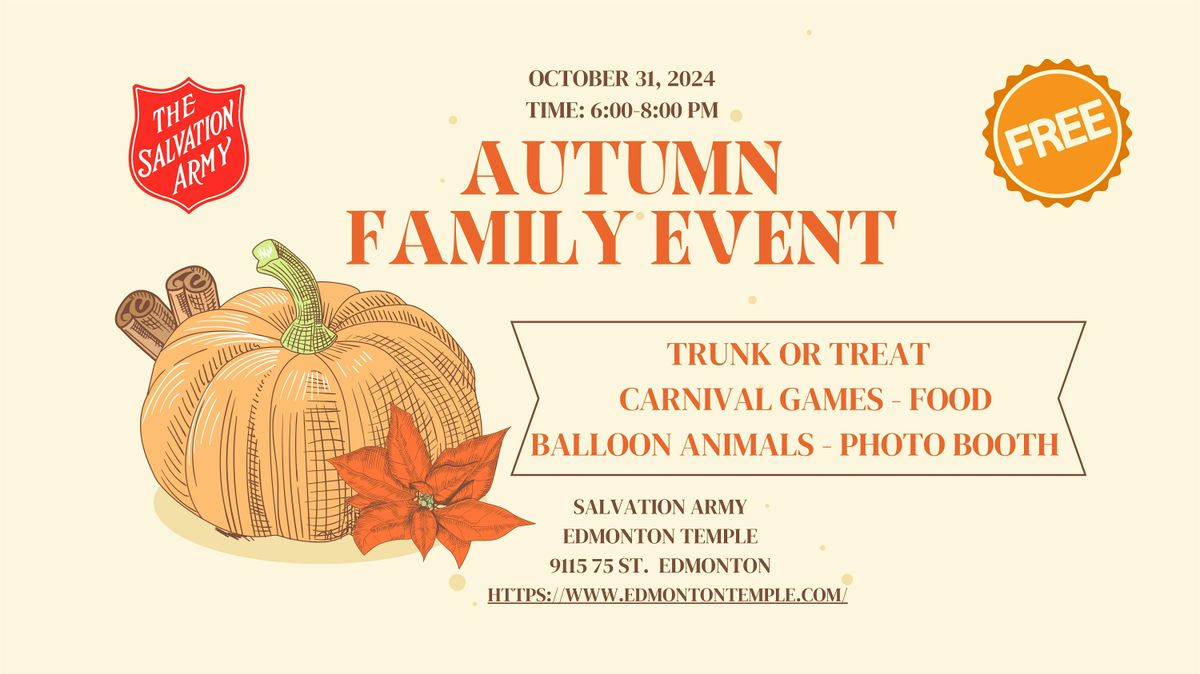 Autumn Family Event