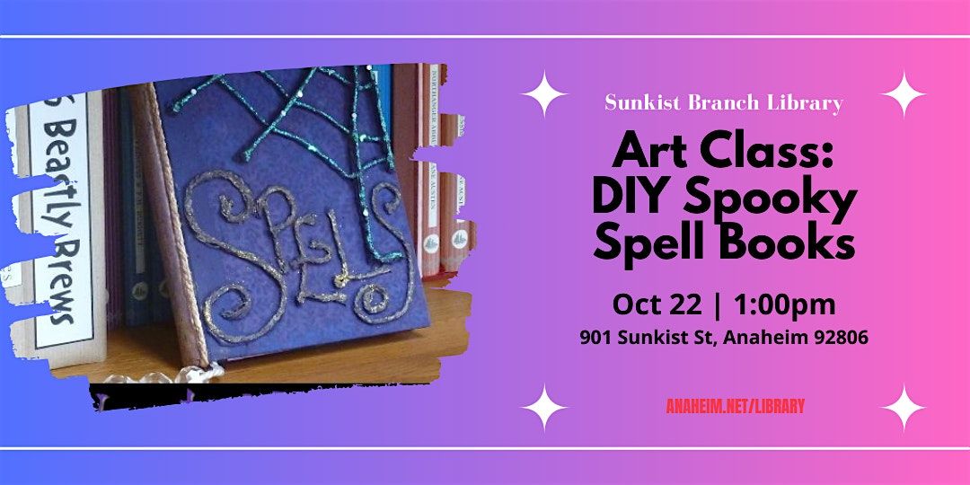 Art Class: DIY Spooky Spell Books