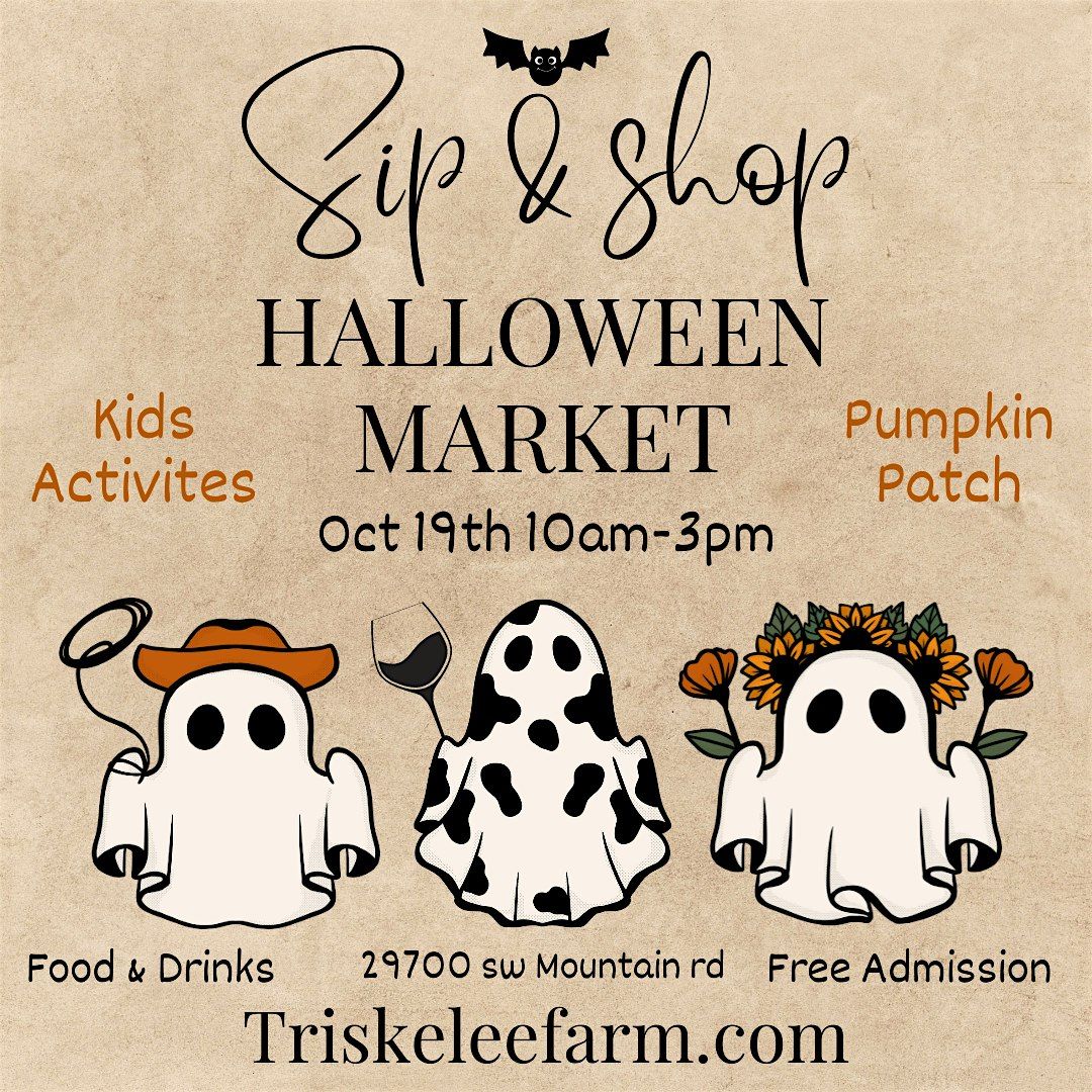 Sip & Shop Halloween Market