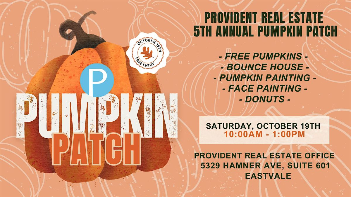 Eastvale Pumpkin Patch - FREE Event