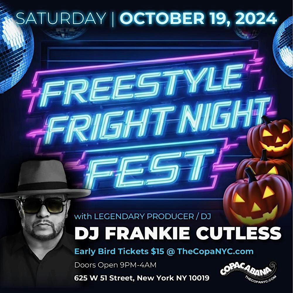 Copacabana Freestyle Fright Night Fest Halloween Party 2024