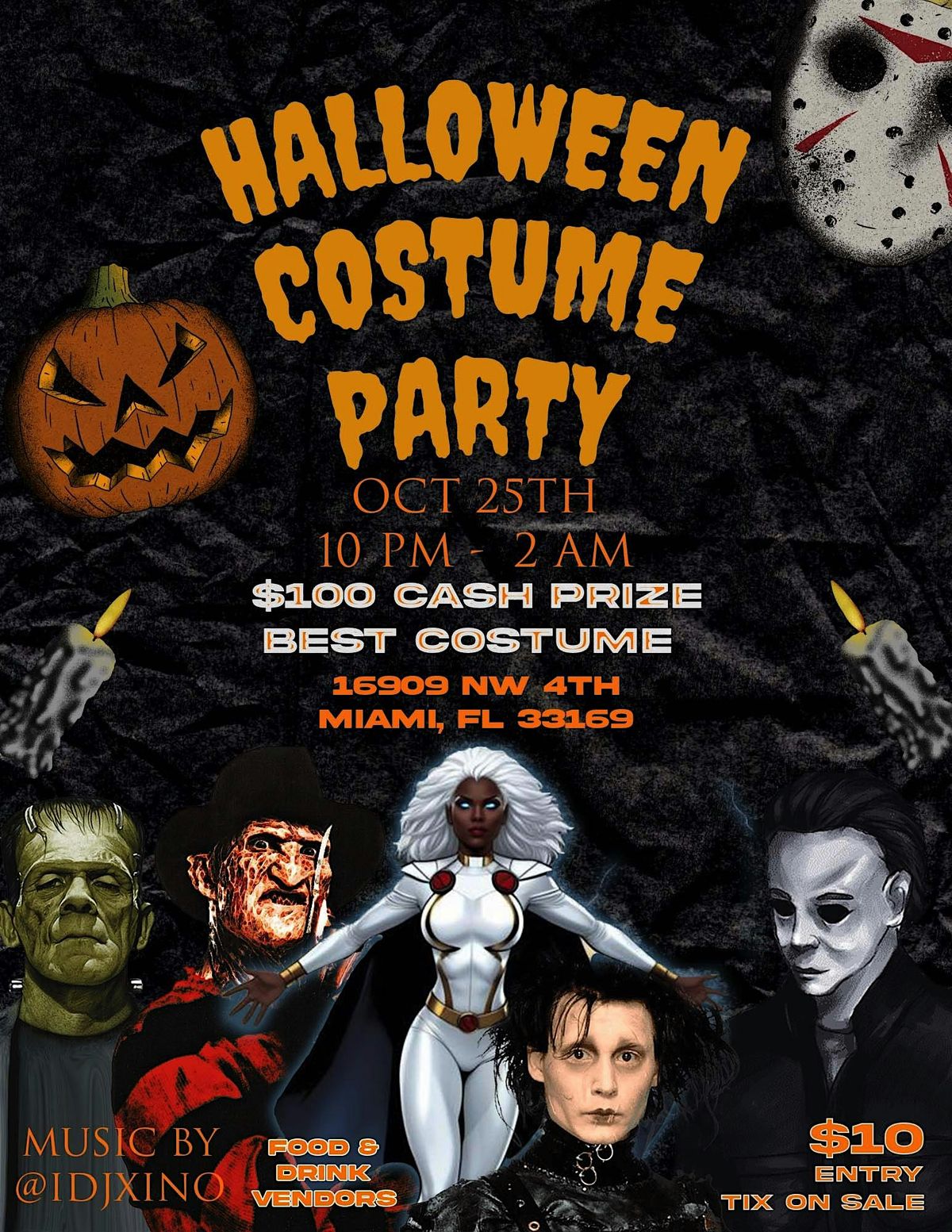 Black Room Halloween Costume Party