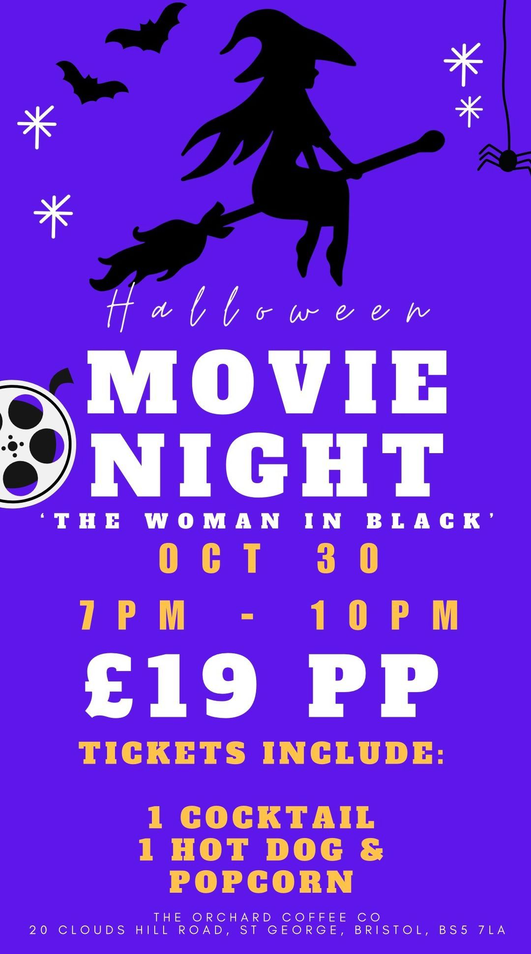 Halloween Movie Night - 'The Woman in Black\u2019