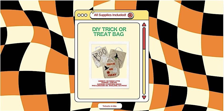 DIY Halloween Trick or Treat Bag